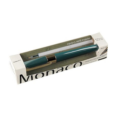 Большое фото товара - Ручка шариковая 0.5мм "ЖЕМЧУЖИНА МОНАКО/MONACO PEARL" синяя С ДОП.СТЕРЖНЕМ (зеленый корпус) 20-0125/03-02 Bruno Visconti, 12-206932. Вариант №1