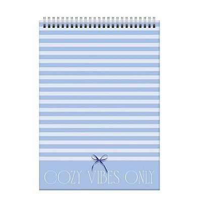 Большое фото товара - Блокнот А5 60л на спирали "Уютные флюиды/Cozy Vibes.1" БСК560442 Listoff, 12-208783. Вариант №1