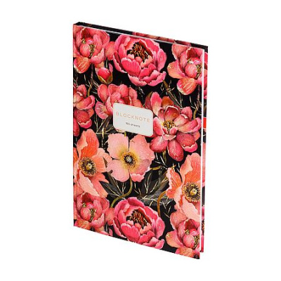 Большое фото товара - Престиж-блокнот А4  80л "ФЛОРА.РОЗОВЫЙ ЦВЕТОК/FLORA.PINK BLOSSOM" 3-80-060/22 Альт, 12-209285. Вариант №1