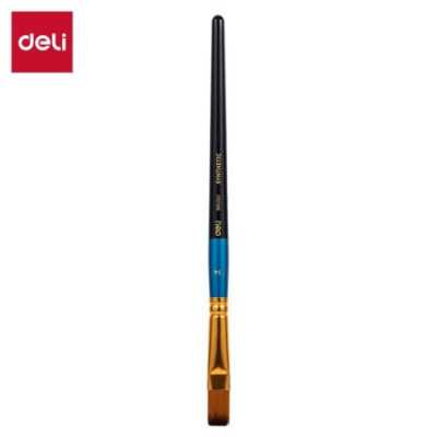Большое фото товара - Кисть синтетика плоская №14 EC409-14 Deli, 12-212717. Вариант №1