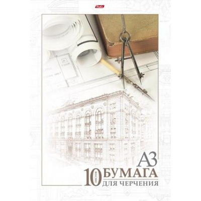Большое фото товара - Папка для черчения А3 10л "Архитектура" 11033 (027961) Хатбер, 12-61438. Вариант №1