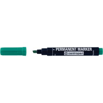 Большое фото товара - Маркер перманентный 1-4.6мм 8576/01-10 зеленый Centropen, 12-6322. Вариант №1