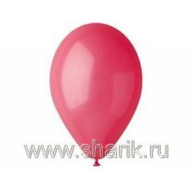Большое фото товара - Шар Пастель И 5"/01 Red 1102-0418 GEMAR, 12-73578. Вариант №1