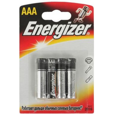 Большое фото товара - Элемент питания LR03  4BL ENERGIZER MAX Gratias, 12-75217. Вариант №1