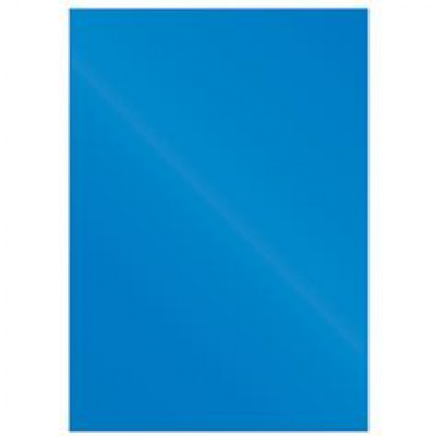 Большое фото товара - Обложка для переплета А4 100 шт. 250 г/м2 "Chromo" картонная синяя FS-53782 Fellowes, 12-88772. Вариант №1