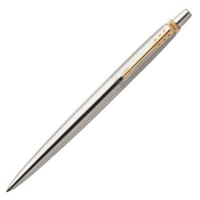 Большое фото товара - Ручка шариковая "Jotter Core" K691 Stainless Steel GT M синие чернила, подарочная коробка (1953182) PARKER, 12-93501. Вариант №1