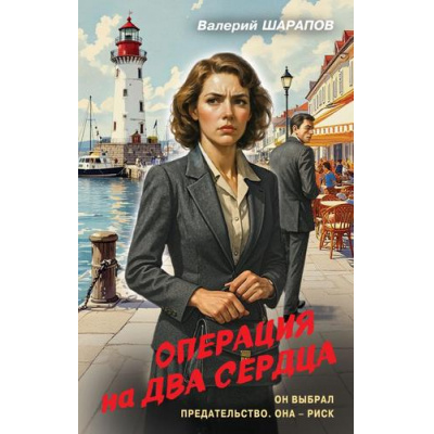 Большое фото товара - Контрразведка Шарапов В.Г. Операция на два сердца (романы о секретной войне СССР), (Эксмо, 2026), 7Б, c.320, 13-1016545. Вариант №1