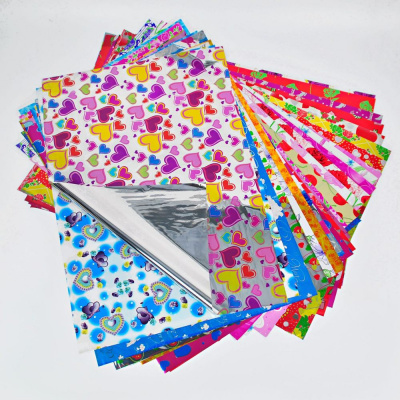Большое фото товара - Пленка упаковочная 70*100 Ассорти (фольга) 35241, (Yiwu Yixuan Cultural Supplies Co., Ltd), 13-1023524. Вариант №1