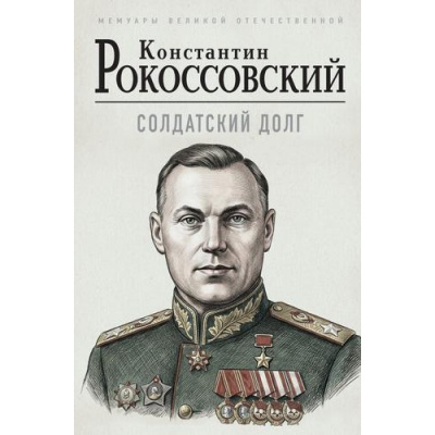 Большое фото товара - МемуарыВеликойОтечественной Рокоссовский К.К. Солдатский долг, (Эксмо, 2026), 7Б, c.432, 13-1028092. Вариант №1