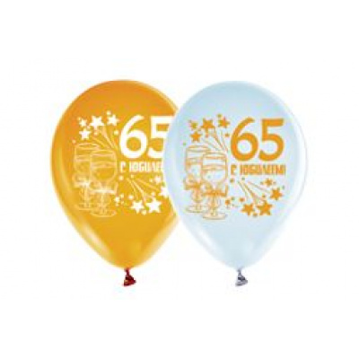 Большое фото товара - 2AVP65Y Шар воздушный 12" С Юбилеем! 65 (стандарт, ассорти), (АВ-Принт), 13-803213. Вариант №1