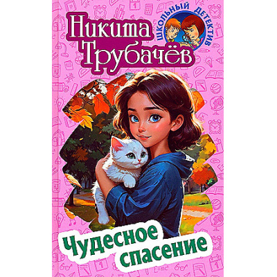 Большое фото товара - ШкольныйДетектив Трубачев Н. Чудесное спасение (повесть), (Литера Гранд,Книжный дом, 2024), 7Бц, c.256, 13-969829. Вариант №1