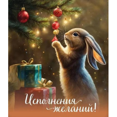 Большое фото товара - 151602299 Виниловый магнит "Исполнения желаний!", (Хорошо), 13-977896. Вариант №1